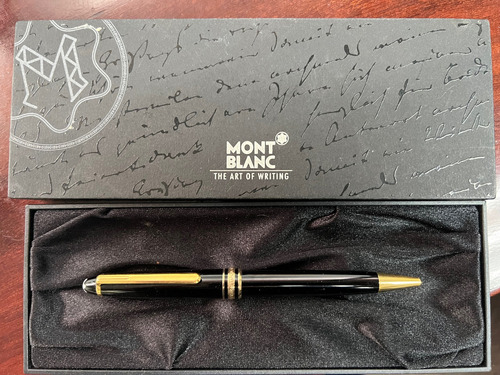 Mont Blanc Boligrafo Meisterstuck 164 Ballpoint Pen Vintage 