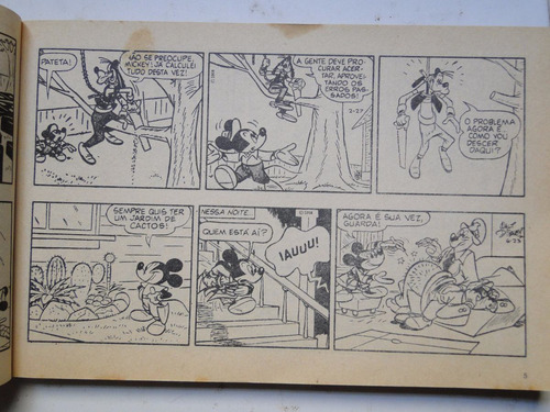 Hq As Melhores Piadas Do Mickey - Abril -1976 - Tiras (Usado)