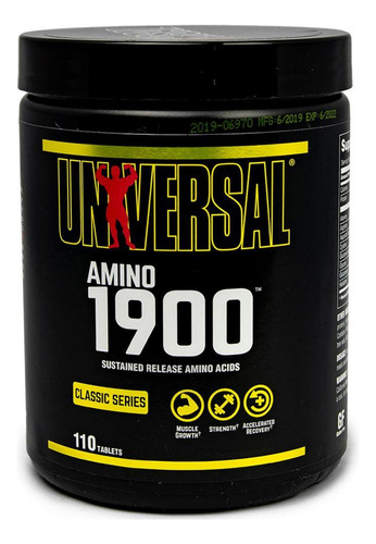 Suplemento Universal Amino 1900 110 Comprimidos Oferta