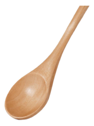 3 Cuchara De Té De Madera Con Mango Largo Elegante Para C