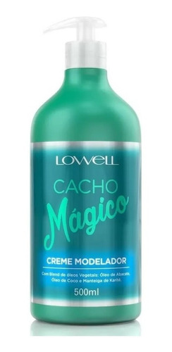 Lowell Cacho Mágico Creme Modelador + Fluído Ativador Cachos