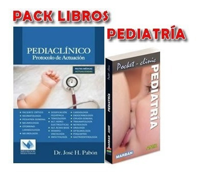 Pack Pabon Pediaclinico Y Amir Pocket Clinic Pediatria Nuevo