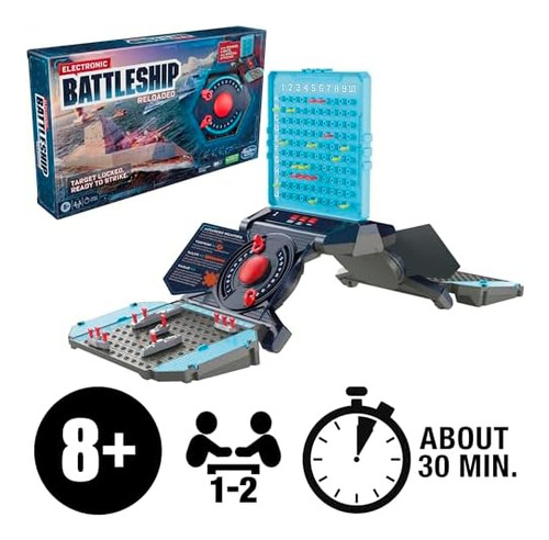 Juego De Mesa Electrónico Batalla Naval Recargado Hasbro