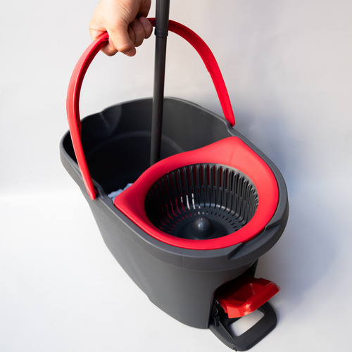 Mopa Lampazo Escurridor Voltra Con Balde Pedal Centrifugo