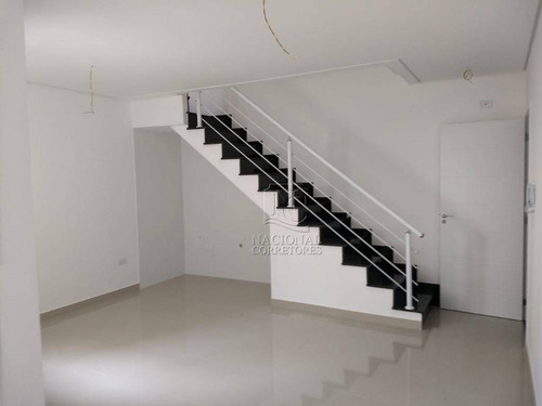 Cobertura Com 2 Dormitórios À Venda, 112 M² Por R$ 400.000,00 - Parque Novo Oratório - Santo André/sp - Co5470