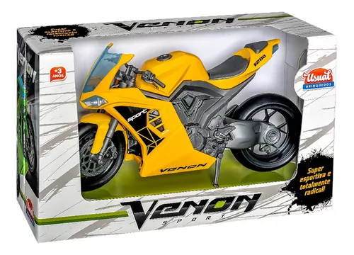 Brinquedo Infantil Menino Moto De Corrida Venon 1200 Sport