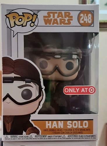 Funko Pop Han Solo 248 Star Wars Exclusivo Target.