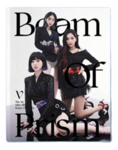 Viviz Album Oficial Beam Of Prism Versión Stand (blanco)