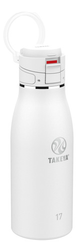 Botella Deportiva Takeya Traveler 500 Ml - Acero Inoxidable