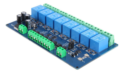 Módulo De Relé Modbus-rtu De 8 Canales Entrada De Conmutador