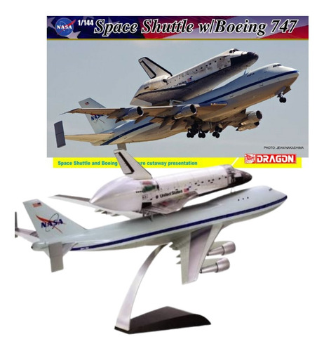 Avion Boeing C Transbordador Discovery 1/144 Maqueta Shuttle