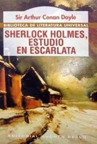 Libro Sherlock Holmes / Estudio En Escarlata (biblioteca De