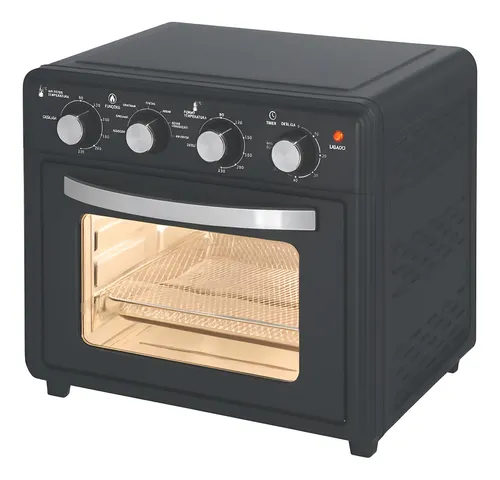 Forno Elétrico E Air Fryer 30l Multifuncional 1600w Compacto