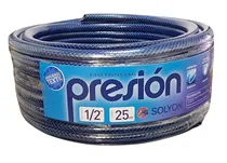 Comprar Manguera Riego Mallada 1\u002F2 X 25mts Solyon Presión Azul Trenzado