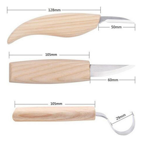 Juego De 4 Herramientas Para Cortar Madera, Cortador Manual,