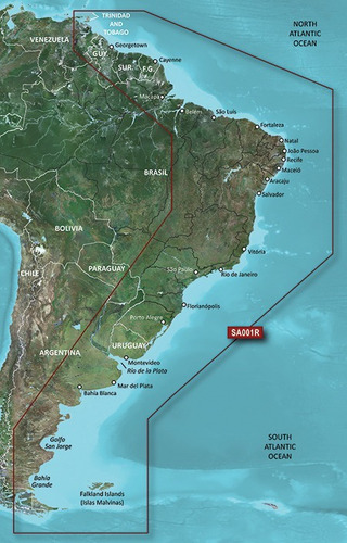Gps Garmin Echomap 62cv Plus Com Transdutor E Carta Nautica 010-01888-01 Autorizada Garmin
