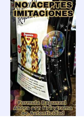 Shampoo Formula Rapunzel Pack 3 Piezas 100% Organico