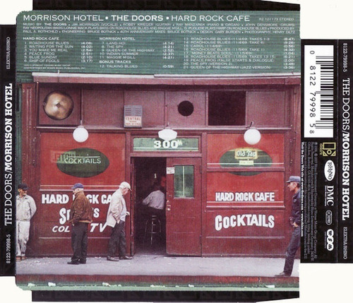 The Doors Morrison Hotel Cd 40th Anniversary