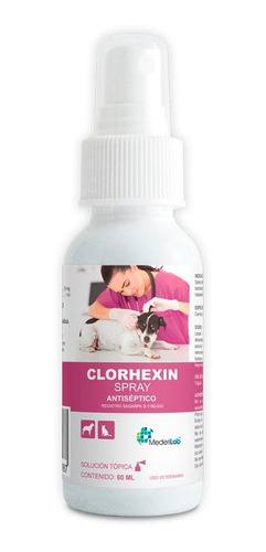 Imagen 1 de 1 de Mederilab Clorhexin Spray 60 Ml