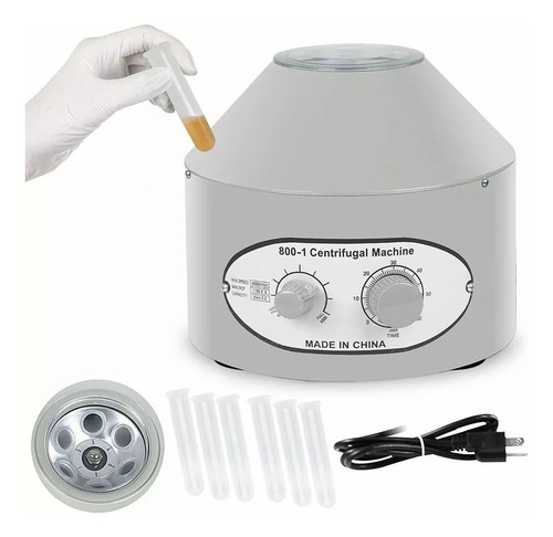 Máquina Centrífuga Prp A 4000rpm 6 Tubos Para Laboratorio 60hz