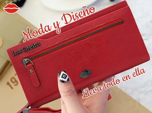 Imagen 8 de 10 de Fichero Billetera Damas Las Oreiro Espacio Monedero Tarjetas