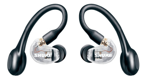 Imagem 1 de 4 de Fone In Ear Sem Fio Aonic 215 Cristal Shure Se215-cl-tw1