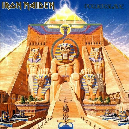 Vinilo Iron Maiden/ Powerslave 1lp + Libro