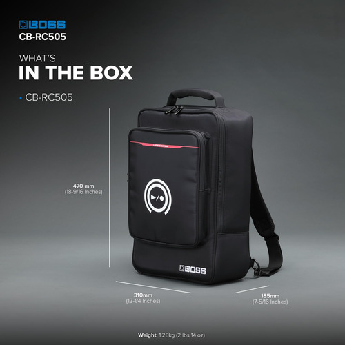 Bolsa De Concierto Boss Cb-rc505 Para La Estación De Bucle R