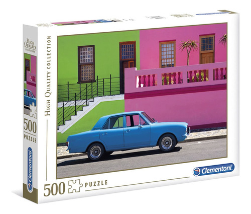 Puzzle 500pz The Blue Car 35076 - Clementoni