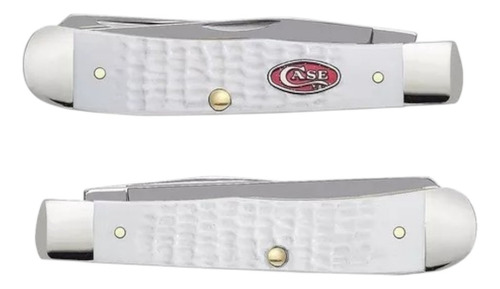 Navaja Case Xx Sparxx Blanco Sintético 60182 Ss 6254 Blanco
