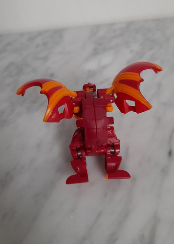 Figura Bakugan Dragón Rojo Spin Master 4 Cm (Usado)