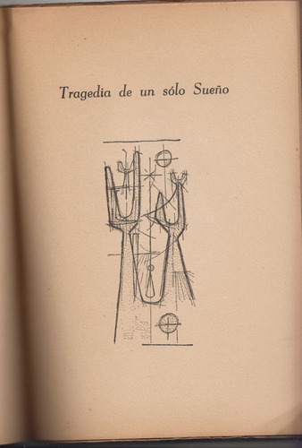 1953 Uruguay Graciela Saralegui Drama Arte Ayax Barnes Raro (Usado)