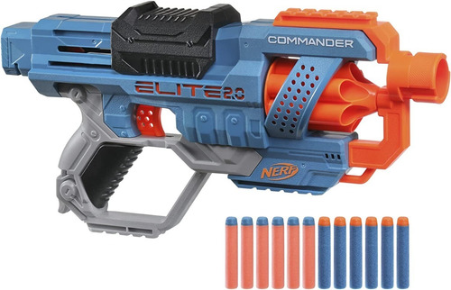 Pistola Nerf Elite 2.0 Commander Rd-6