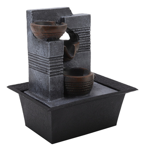 Fuente De Agua De Mesa De 4 Niveles Para Manualidades De Res