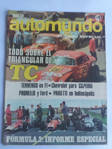 Revista Automundo Nro. 182 - Octubre 1968 *