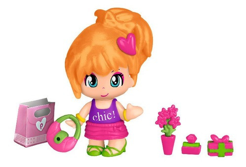 Imagen 6 de 6 de Pinypon Amigas De Shopping Set 2 Figuras Con Accesorios