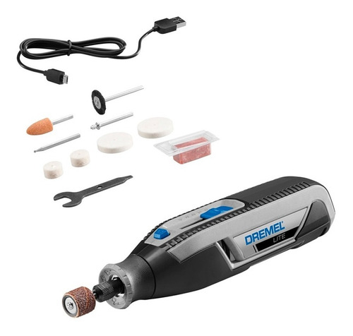 Multipropósito Lite Inalámbrico Dremel 7760 4v + 10 Acc