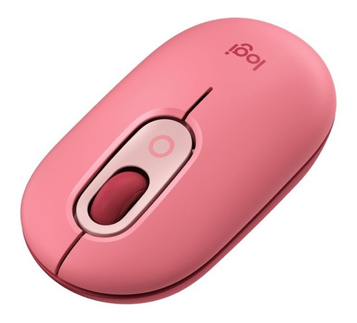 Imagen 7 de 8 de Mouse Inalambrico Logitech Pop Coral Rose