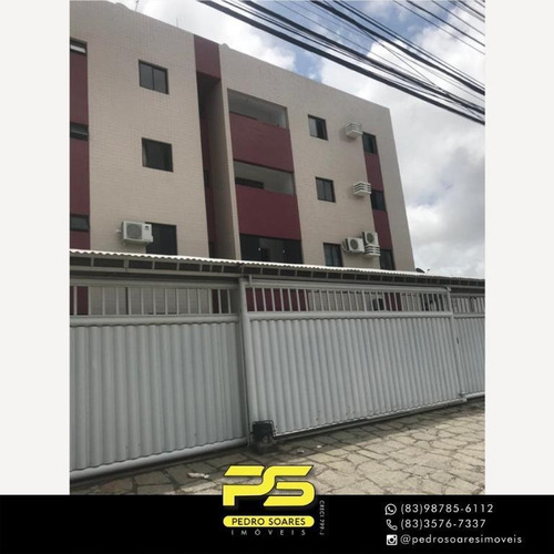 Apartamento Com 3 Dormitórios Para Alugar, 60 M² Por R$ 1.100/mês - Jardim Cidade Universitária - João Pessoa/pb - Ap4360