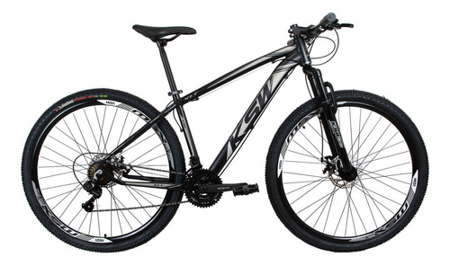 Bicicleta Aro 29 Ksw Xlt Color - 21 Vel Cambios Shimano