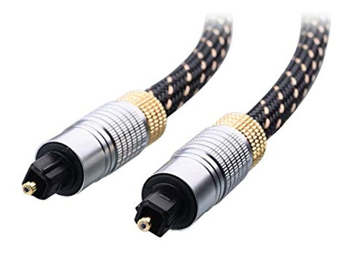 Cables Importados Cable De Audio Optico Digital Bañado En