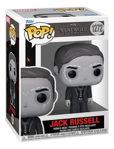 Funko Pop! Marvel: Warewolf Por La Noche - Jack Russell 1272