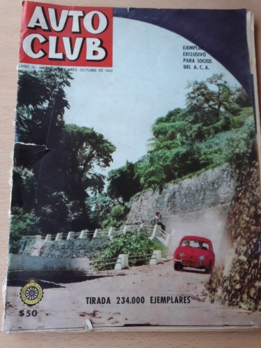 Revista Auto Club 13 Test Ford Falcon Rio San Luis La Plata 