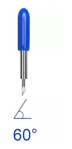 Cuchillas Para Plotter De Corte Cricut 30º, 45º, 60º X 5 Uds Ángulo de corte 60