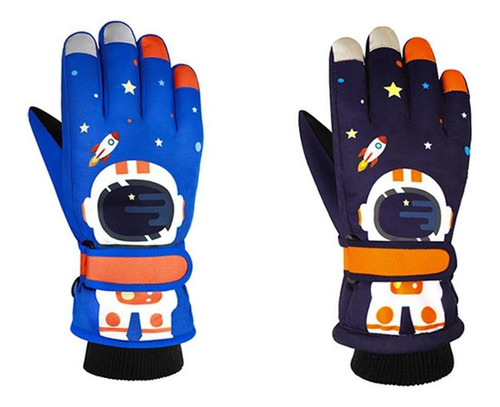 Imagen 5 de 5 de Guantes De Esquí Para Nieve Con Pantalla Táctil A Xl