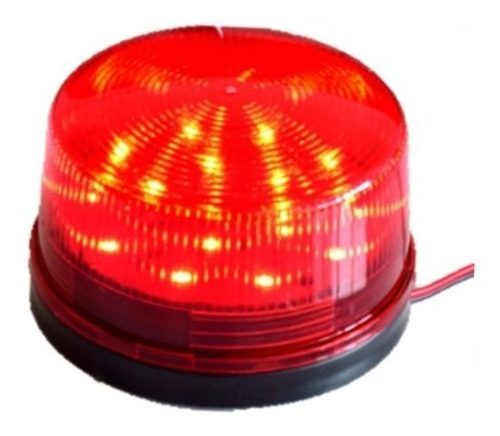 Led Estroboscópico De Advertencia  Alerta De Alarma 12v Rojo