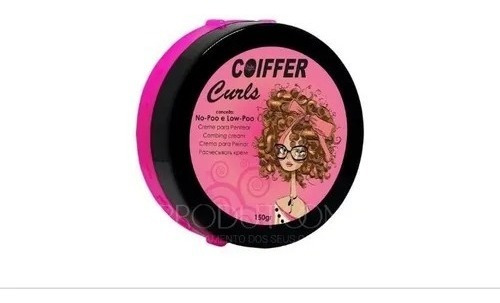Imagem 1 de 5 de Creme Para Pentear Curls Coiffer 150g