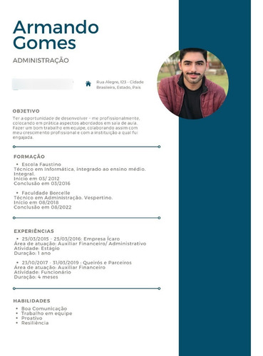 Currículo Profissional Elaboramos Para Você