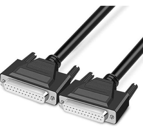 Cabo Serial Rs232 Com 25 Pinos Db25 Fêmea - Db25 Fêmea