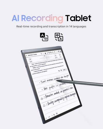 Tableta De Escritura Iflytek Ainote Air 2 De 8.2 Pulgadas, T